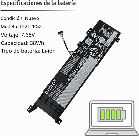 BATERIAS LENOVO GEN L22C2PG2