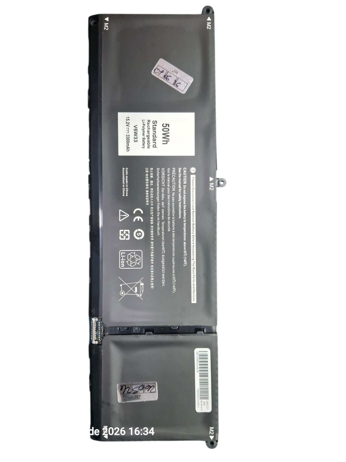 BATERIAS DELL V6W33